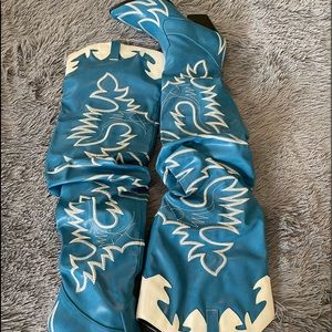 Brand New Cape Robbin Kelsey-21 Cowboy Boots Women, Over The Knee Western